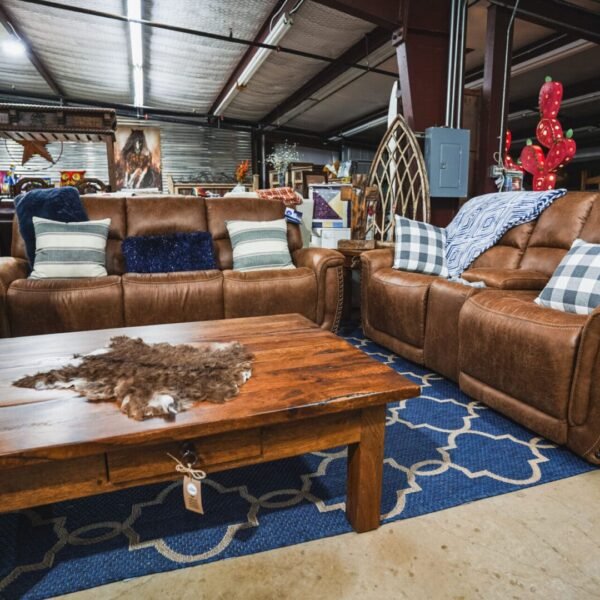 Enrique microfiber two way power livingroom set